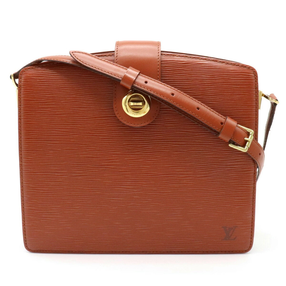 LOUIS VUITTON Epi Capucines Shoulder Bag Crossbody Kenya Brown - Picture 1 of 9